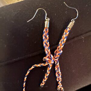 rope style earrings from urban outfitters